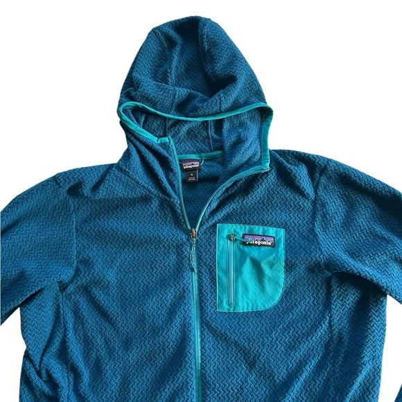 Patagonia W R1 Air Full-Zip Hoody Size XL Outdoor Hiking Gorpcore - Picture 6 of 15